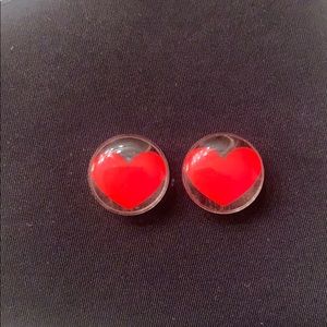 Pair of 5/8” acrylic double flared plugs